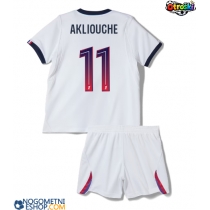 Otroški Nogometni dresi Paris Saint-Germain Maghnes Akliouche #11 Gostujoči 2026-27 Kratek Rokav (+ Kratke hlače)